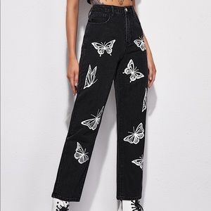 Butterfly jeans